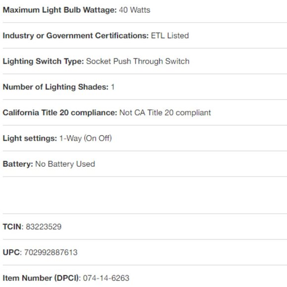 Threshold 2 Pack Textural Ceramic Mini Jar Shaped Table Desk 12.5" Lamp - Picture 5 of 5